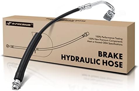 A-Premium Front Right Passenger Brake Hydraulic Hose Compatible with Dodge Grand Caravan 2013-2017 Chrysler Town & Country 2013-2016 Ram C/V 2013-2014 Replace# 4683996AN
