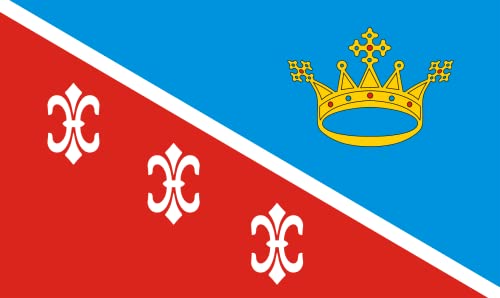 Drapeau gmina Sitkówka-Nowiny grand format pour mât horizontal - 2