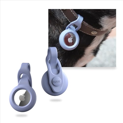 MOOY Air Tag-1 Pack, Air Tag Holder, Air Tag Case, High Stretch Material, Attach to Anything, Lightweight and Durable Silicone, TAGMATE Universal Air Tag Holder, for Pets,Kids,Luggages
