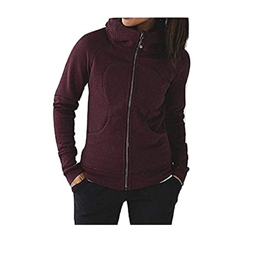 Lululemon Scuba Hoodie III Heathered Bordeaux Drama (10)