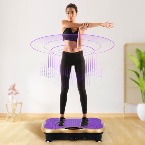 Himaly Low‑Noise Vibration Plate Exercise Machine for Home Fitness Workouts - image 8