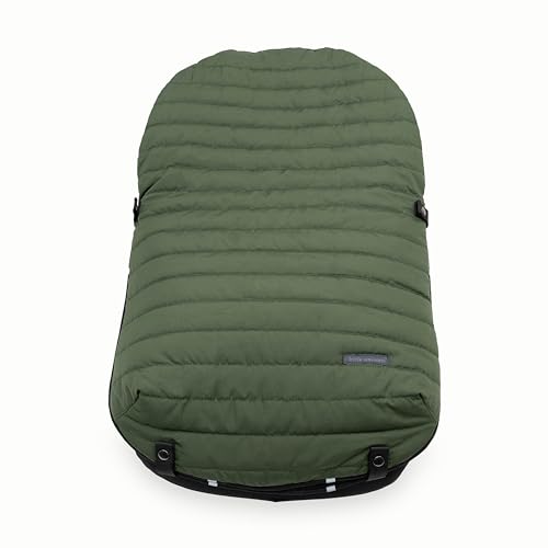 Image of Little Unicorn Infant Car Seat Footmuff - Weather-Resistant Baby Bunting Bag with Magnetic Closure, Non-Slip Backing & Open Harness Design - Universal Fit Winter Cover for Baby Car Seat & Stroller