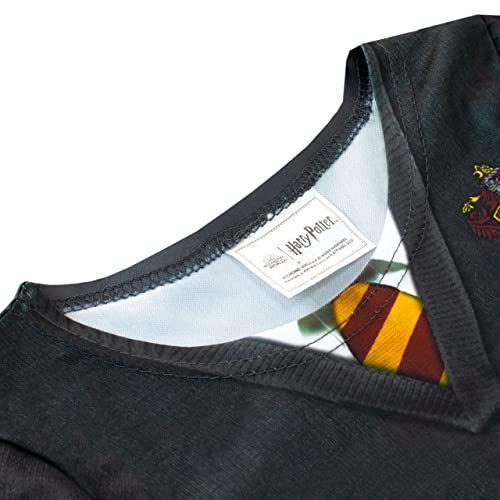 Disfraz de Hermione para niñas con varita y peluca miniatura 3