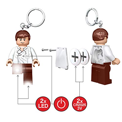 Image of Lego Star Wars Han Solo Key Light Led Keychain Lite