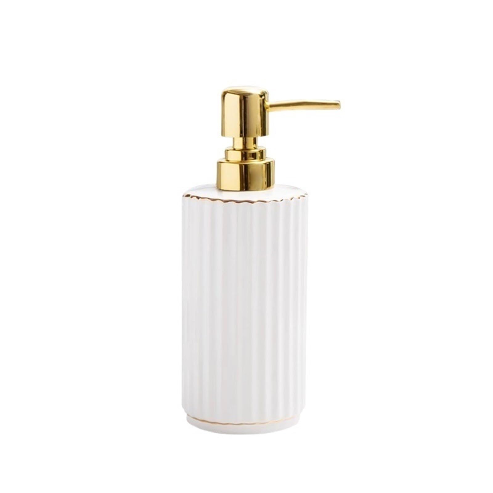 Soap Dispenser Soap Dispenser For Bathroom And Kitchen Countertop Great For Lotions, Essential Oil, Liquid Soaps(White)