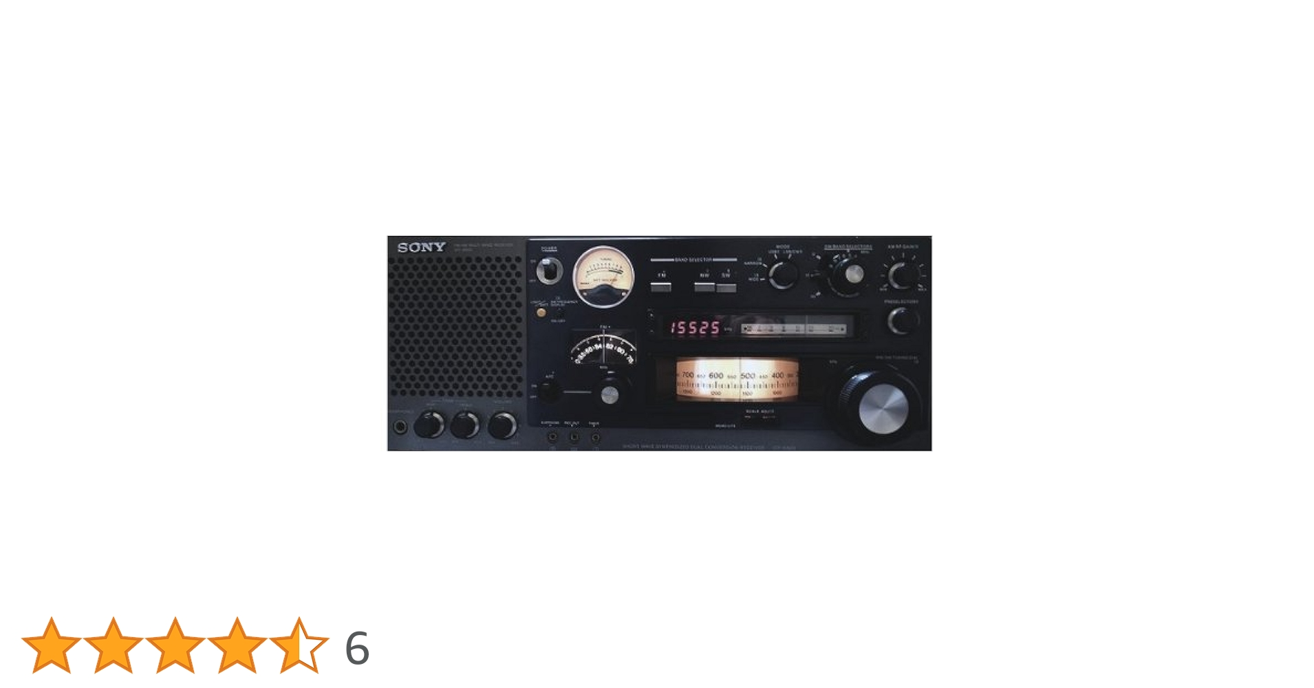 SONY ICF-6800 MULTIBANDRECEIVER ラジオ無線 SONY ICF-6800 MULTIBANDRECEIVER ラジオ無線 BCLラジオ SONY