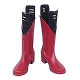 [Ayshone JP] 僕のヒーローアカデミア ヒロアカ 八百万百 やおよろず もも 風 コスプレ靴 戦闘靴 コスプレブーツ 安い 通販 (女性24.5cm)