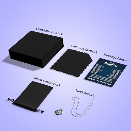 Present for Girls Necklace From Parent to Daughter Love Knot Jewelry Gift From Dad and Mom for Women4