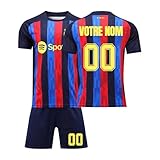 Maillot de Foot Personnalisé avec Nom et Numéro - Ensemble et Tenue pour Enfant et Adulte