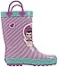 L.O.L Surprise! Girls Rainboots, Fancy and Fresh, 100% Rubber, Waterproof with Easy-on Handles, Purple Pink, Big Kid Size 13/1