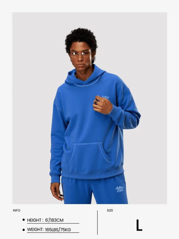 Aelfric Eden Tuta da jogging da donna, per il tempo libero, unisex, oversize, tuta sportiva in pile, con cappuccio, con gamba larga, abbigliamento sportivo
