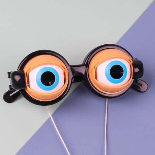 WANGCL 2PCS Fun glasses toy party glasses big eyes glasses, for costume accessories and photo booth props - Image 4
