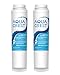 AQUACREST NSF 53 &42 Certified FQROPF Under Sink Water Filter, Replacement for GE FQROPF Reverse Osmosis Water Filter (1 Set)