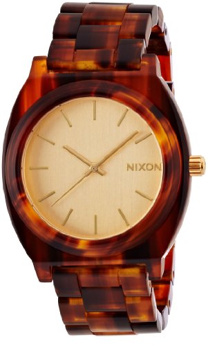 [ニクソン]NIXON TIME TELLER ACETATE: GOLD/MOLASSES NA3271424-00 メンズ 【正規輸入品】