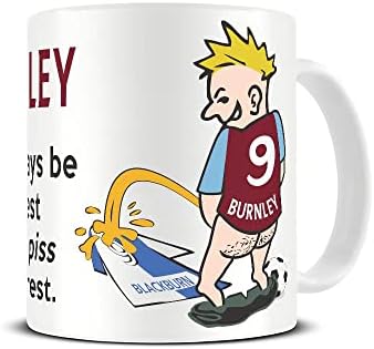 Wee On The Rival's Shirt | Football Fan Rivalry Mugs | Great Funny Gift for a Football Supporter Present Coffee Tea Mug Cup (Rangers V Celtic) WE21