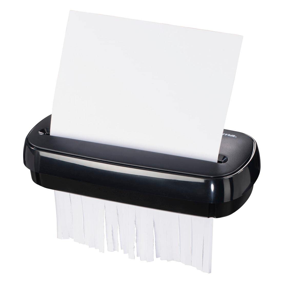 Hama 50541 Basic S6 Aktenvernichter Streifenschnitt 6mm 8l Blattanzahl (max.): 7 Sicherheitsstufe 1