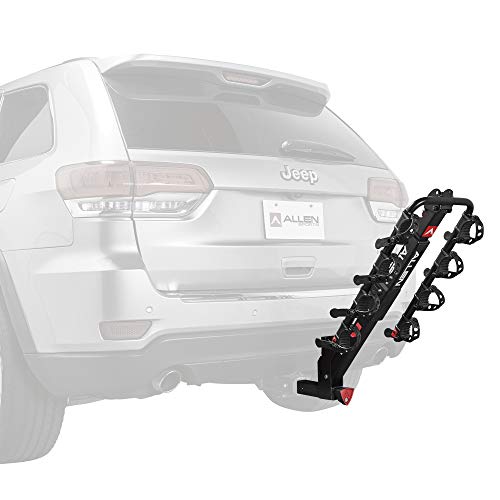 Image of Allen Sports Premier Locking Quick Release 4-Bike Carrier for 2 in. Hitch, Black