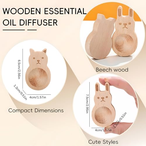 Difusor aromático eléctrico de madera Cutesy Wood miniatura 2