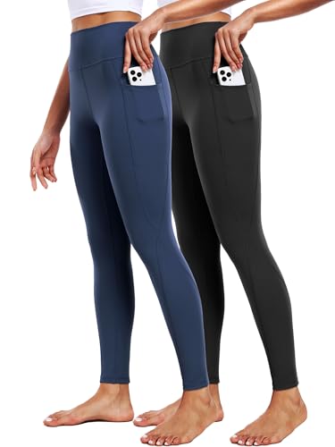 CADMUS Ultra-Soft Yoga Leggings for Women High-Waisted Workout Pants for Running, Basic Tights, Hiking, Daily Wear