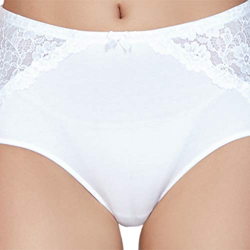 Image of Amante High Rise Lace Full Brief Panty