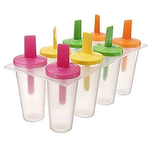 Ice Pop Mold Popsicle maker Makes 8 Ice Pops (BPA Free)