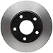 ACDelco Gold 18A862 (19175070) Black Hat Front Disc Brake Rotor