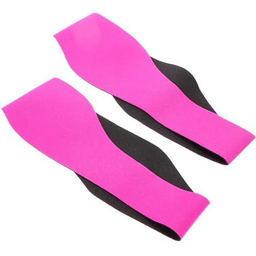 minkissy 2pcs Swim Headband Ear Cover for Water Sports Fitness Headband for Adults and Boys and Girls Comfortable Sweat-absorbing Design for Yoga and Swimming Activities