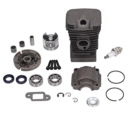 Kit De Pistón De Cilindro, Cilindro De Motosierra, Accesorios De Repuesto Para Motosierra, Juego De Cilindro Con Cojinete, Embrague, Bujía, Anillo Elástico, Junta Para STIHL 017 018 MS180 MS170 MS 170