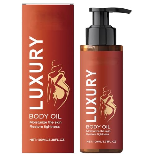 Magic Firming Body Oil, Glow Remedy Oil Skin Tightening with Soybean & Rosehip - Compact Luxury Bo-dy Oil Lotion to Plump Moisture, Reduce Fine Lines, Lift Sagging Skin & Boost Radiant Glow (100ml)