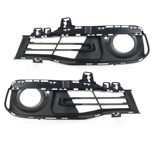 Feux anti-brouillard pour BMW F30 F31 Série 3 2016-2018 cadres calandres mailles noir