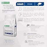 Nature’s Protection Superior Care Trockenfutter für Hunde - Hypoallergenes Hundefutter Trocken Getreidefrei mit Lachs für empfindliche Erwachsene Hunde - Omega 3 & 6 - Haut, Fell & Verdauung (1.5kg)
