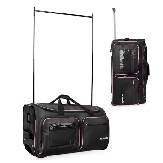 Fanwoli Dance Bag with Integrated Garment Rack