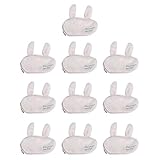 10pcs Vlies Niedliche Kaninchenschirme Augenklappe Blinder Schlafen Rest...