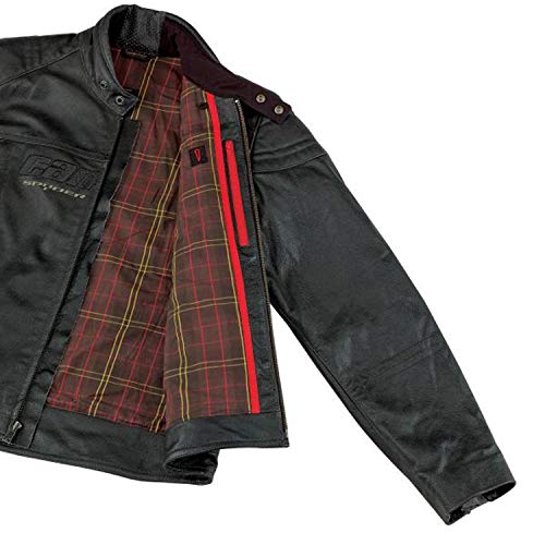 Can-Am Spyder New OEM Ladies Veronica Leather Jacket, Black, Large, 44068109902