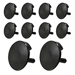 10Pcs Air Fryer Tray Rubber Bumpers, Silicone Air Fryer Protective Feet, Tray Replacement Part for Ninja AirFryer Grill Pans or The Pans of The Same Size(Black)