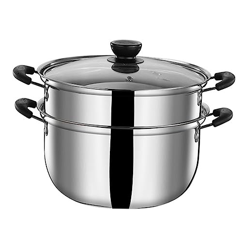 Casserole à vapeur en acier inoxydable de qualité supérieure Kichvoe durable