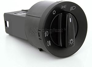 EURO Headlight Fog Lights Switch For VW Golf Jetta MK4 4 MK6 6 V Passat B5 B5.5 Beetle GTI