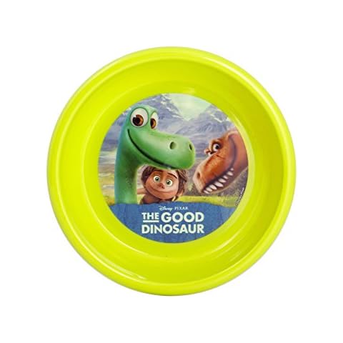 HOME Plato Hondo Good Dinosaur, 15.5 cm, Verde/Multicolor Cover