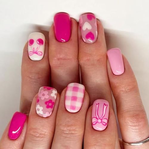 Generic 24�s�[�X�v���X�I���l�C�� �V���[�g�X�N�G�A�l�H�� ? ����d�グ�J���t���ԃf�U�C�� ����g���ƃp�[�e�B�[�Ή�