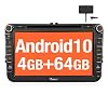 Vanku Android 11 Autoradio Mit DAB + Modul Für VW Golf 5 6 T5 T6 Radio Unterstützt Qualcomm Bluetooth 5.0 WiFi 4G CD…