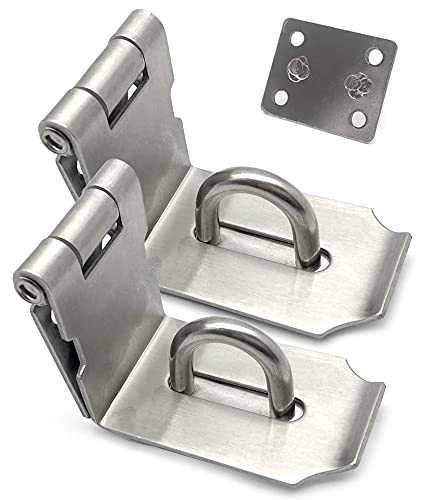 Serrure De Porte à Angle Droit En Acier Inoxydable à 90 DegréS, Serrure De Porte De SéCurité En Acier Inoxydable, AdaptéE Aux Abris De Jardin Et Aux FenêTres Cover