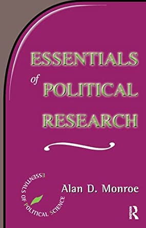 Essentials Of Political Research book cover