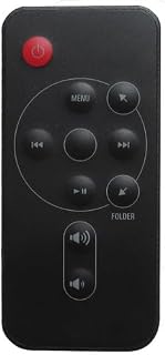 HCDZ Replacement Remote Control for Yamaha WZ34080 WZ34081 PDX-11 PDX-11BL Portable Player Dock