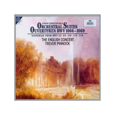 Bach: Orchestral Suites BWV 1066-1069; Sinfonias, etc /Pinnock