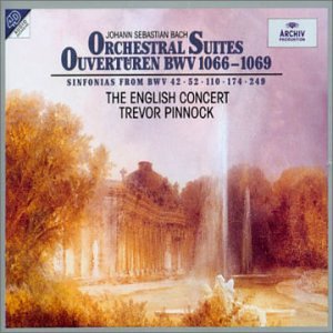 Bach: Orchestral Suites Bwv 1066-1069; Sinfonias, Etc /Pinnock