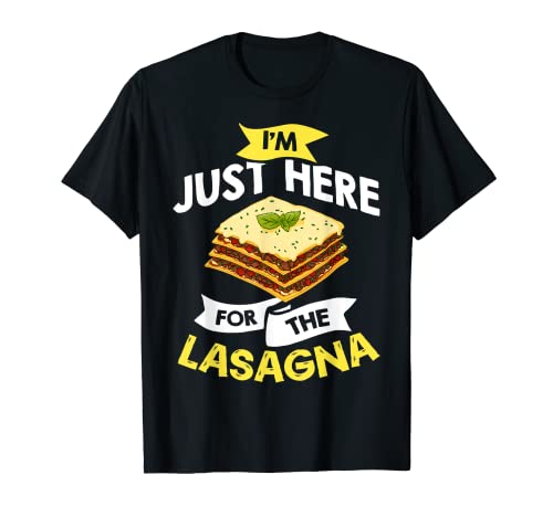 Lasaña Receta Fideos Vegetales Camiseta