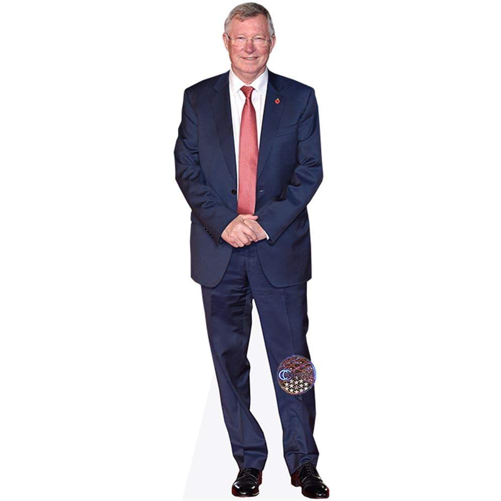 Celebrity Cutouts Life Size Cutout Alex Ferguson (Blue Suit)