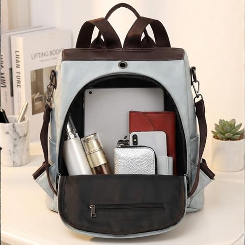 Image of VISMIINTREND Leather Backpack Bags for Women | College Backpack Bags for Girls | Ladies Purse Handbag | Gift for Woman
