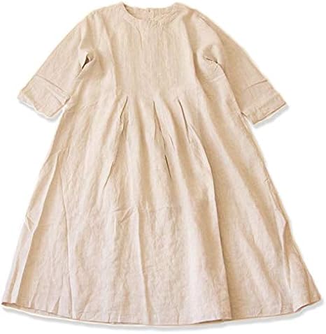 Amazon Co Jp ローラメーム Loura Meme ロングワンピース ワイド レディース 長袖 タックワイド リネン 麻 涼しい シンプル ナチュラル 春 夏 春夏 人気 おしゃれ 服 大人カジュアル フリーサイズ ナチュラル 服 ファッション小物