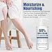 Urea Cream 60% plus 2% Salicylic Acid for Feet Maximum Strength - Lotion For Dry Cracked Feet Elbows Knees Heels Hands, Hydrates Foot Care for Softening and Moisturizing, Callus Remover 10.1oz